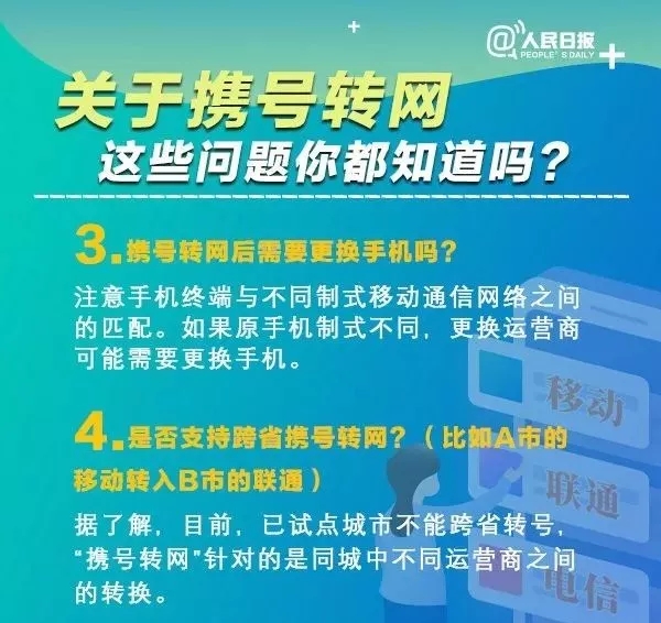 安排上了！携号转网11月底全面实行！你准备好了吗？