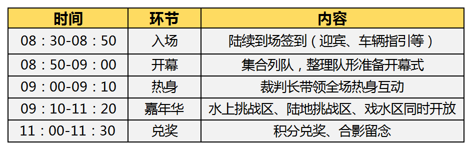 活动名额免费送！深圳大运中心水上嘉年华来袭！